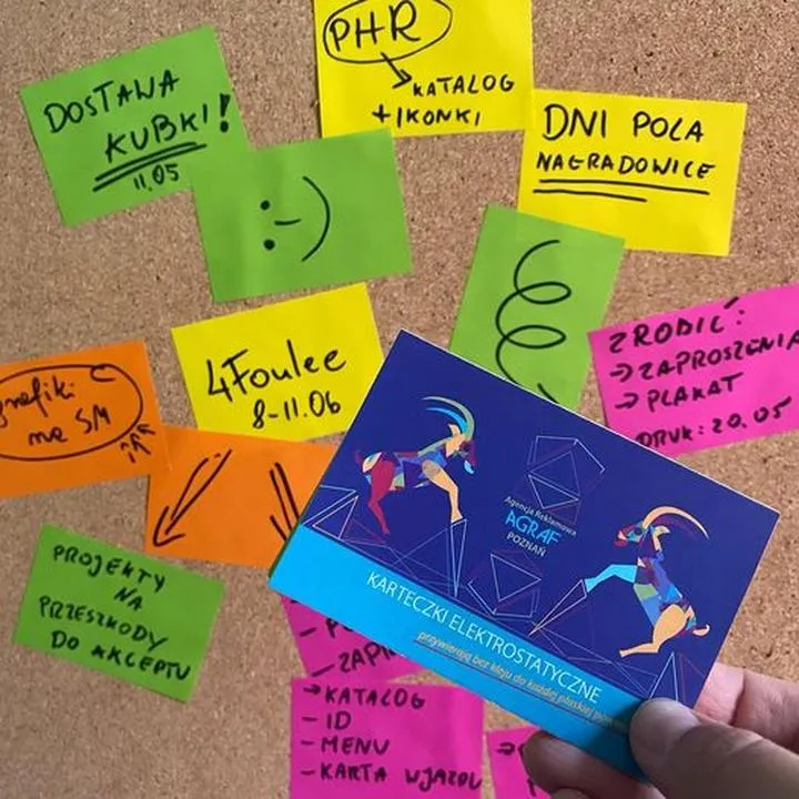 Druk na folii elektrostatycznej