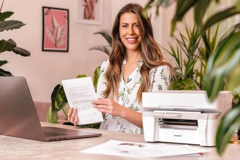 Drukarka drukuje puste kartki