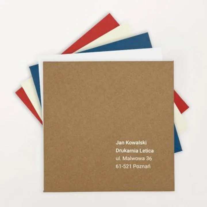 Drukowanie na kopertach