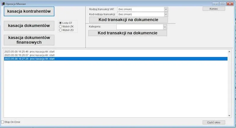Niski poziom tuszu i tonera