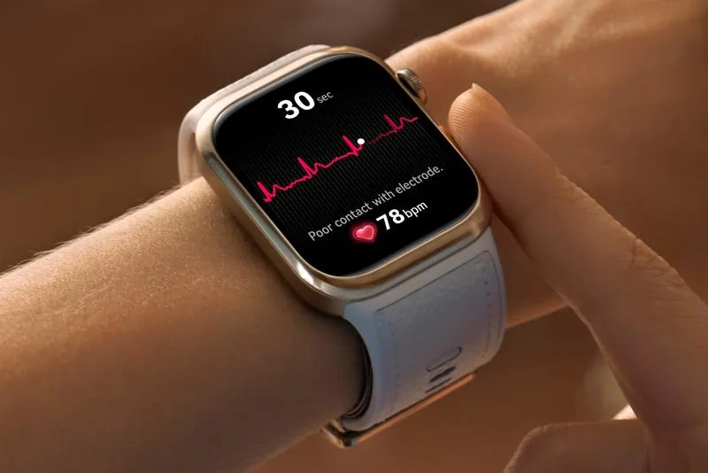 Smartwatch do przeglądania i analizy danych